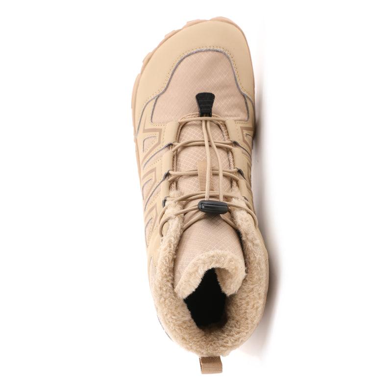 SafariTrek® High‑Top Barefoot Boots with Waterproof Soft‑Fleece Lining