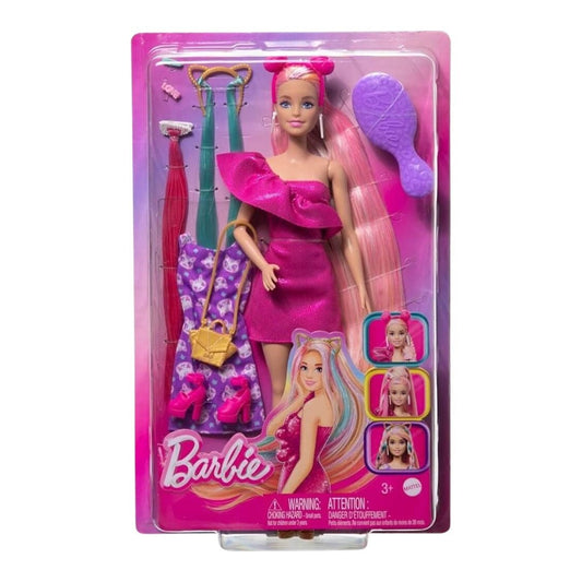 Mattel Barbie Fun & Fancy Hair Doll with 8" Colorful Locks