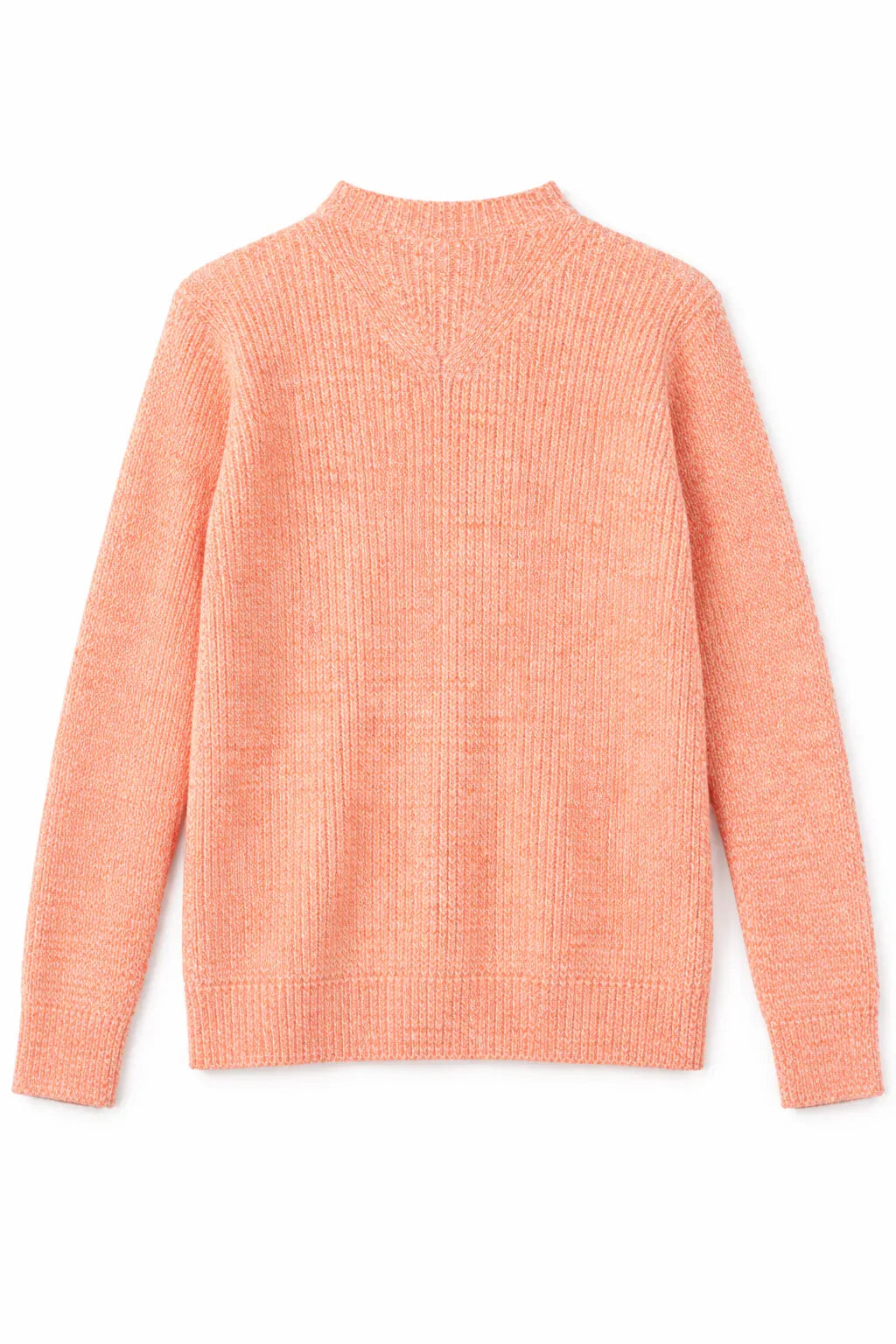 Lands' End Women's Petite Drifter Shaker Wedge Quarter Zip Sweater - Gomix Brands Outlet