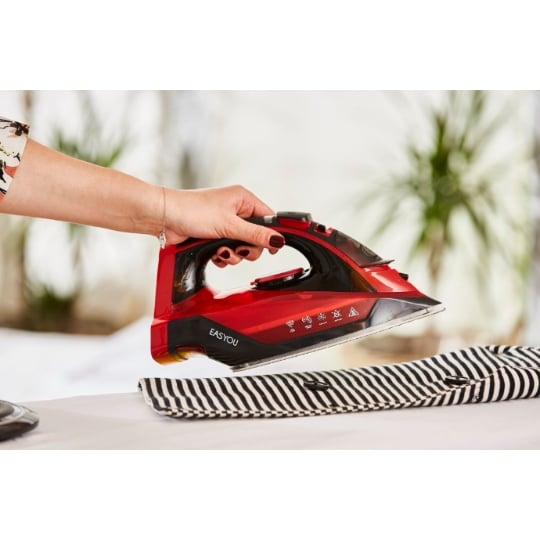 SENYA Simple Move Cordless Steam Iron 2400W Red
