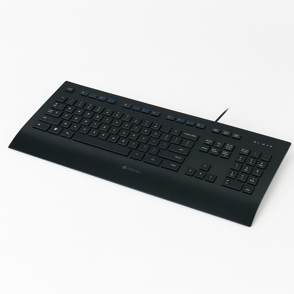 Logitech K280e Pro Wired Business Keyboard with Wrist Rest