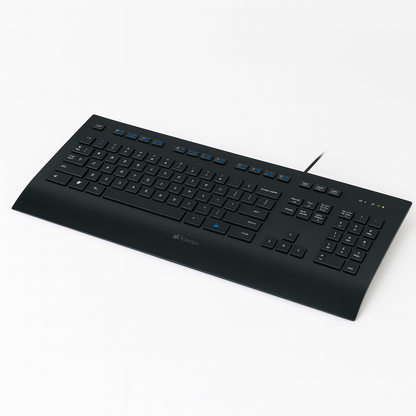 Logitech K280e Pro Wired Business Keyboard with Wrist Rest