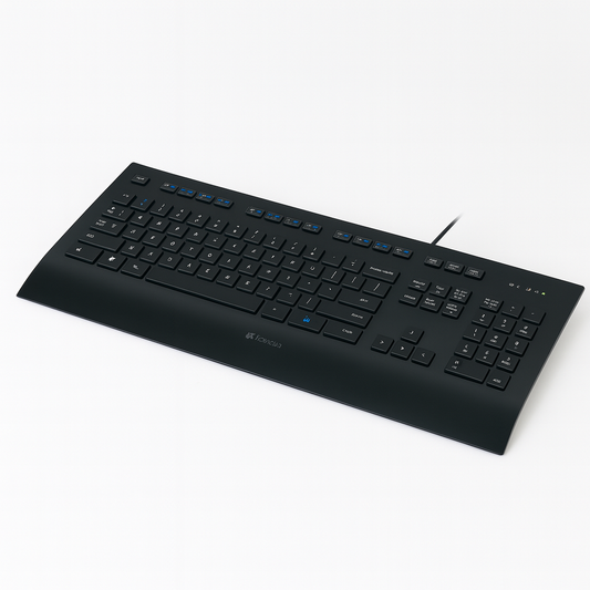 Logitech K280e Pro Wired Business Keyboard with Wrist Rest