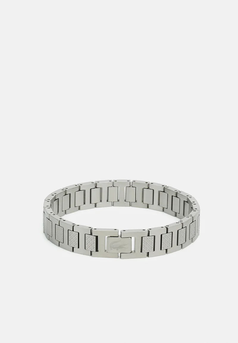 Lacoste Men's Metropole Stainless Steel Metal Link Chain Bracelet