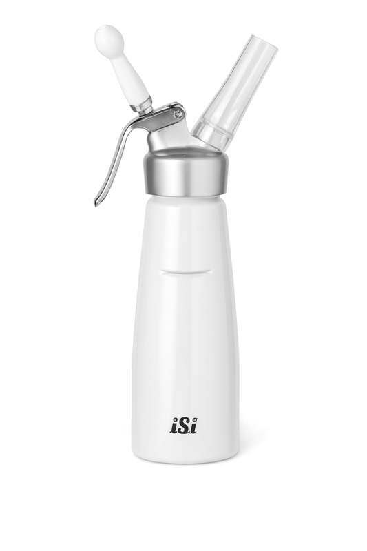 Hendi 0.5L White Cream Whipper – Durable Aluminium Kitchen Dispenser