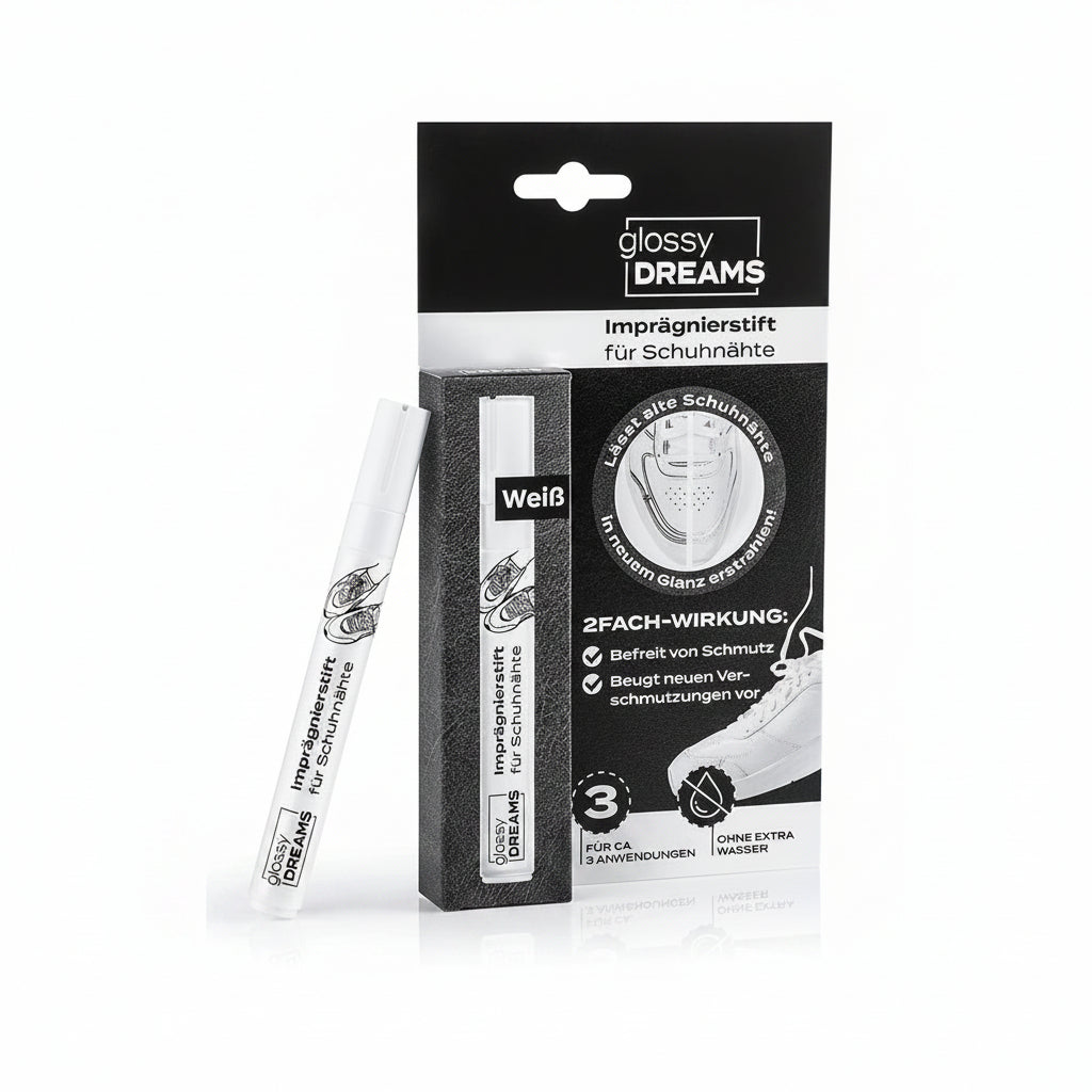 Glossy Dreams Nahtstift White Shoe Seam Impregnator 8 ml
