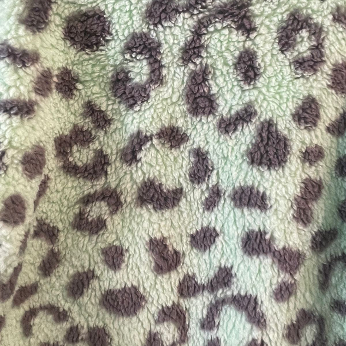 Girls Art Class Mint Green Fuzzy Sleepwear