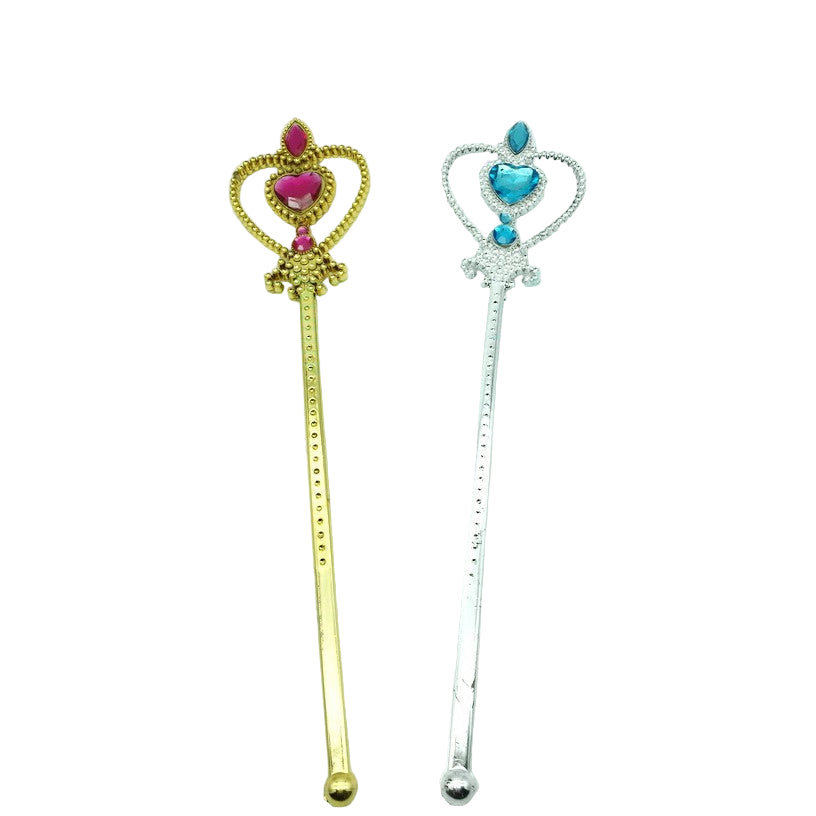 Enchanting Halloween Magic Wands - Fairy Princess Heart & Ice Theme