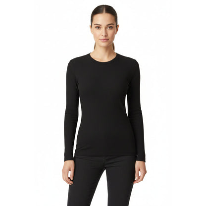 esmara Women's Long-Sleeve Ribbed T-Shirt