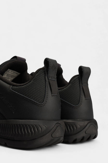 Columbia Men's Black Lifestyle Sneakers: Durable Comfort for Everyday Versatile Wear