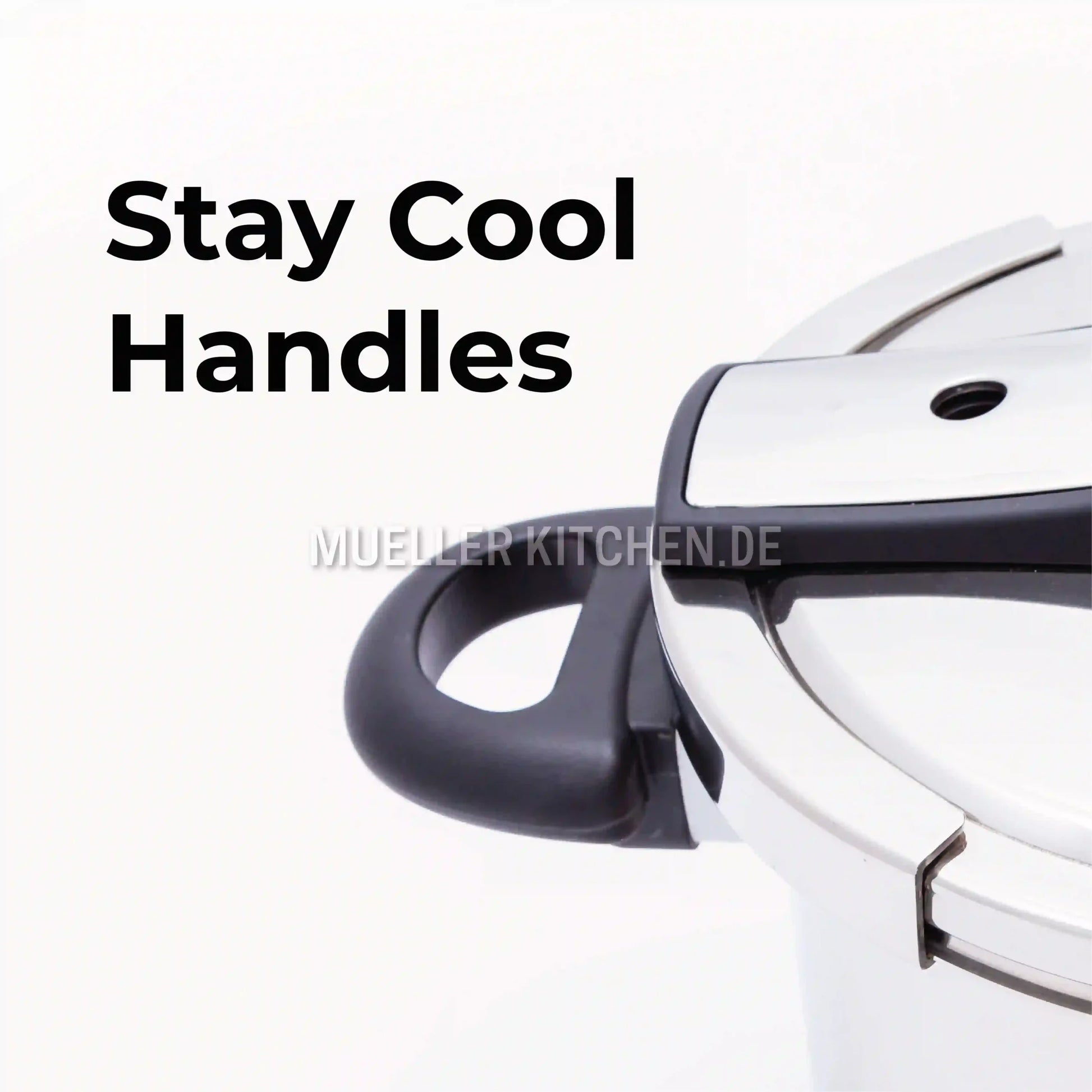 Premium 6L Stainless Steel Pressure Cooker with Dual Pressure Settings