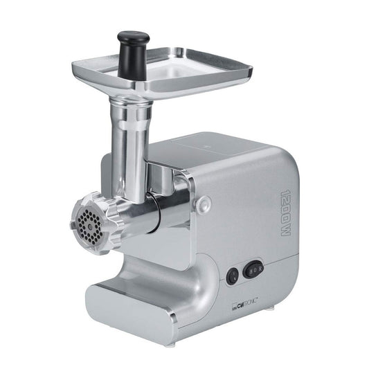 Clatronic FW 3506 Powerful 1200W Electric Meat Grinder with Sausage and Kebbe Attachments