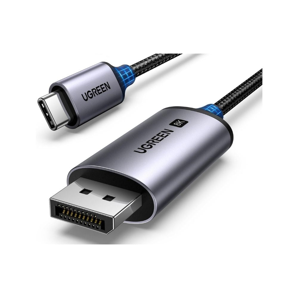 UGREEN 8K USB‑C to DisplayPort Cable – Ultra‑Fast 4K/8K Support