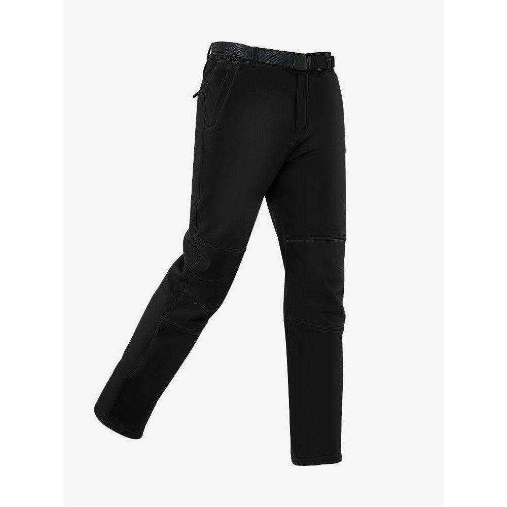 Atlaslava Men's Waterproof Insulated Ski Pants with Fleece Lining