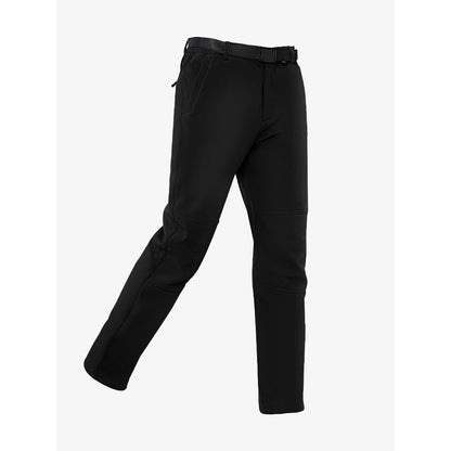 Atlaslava Men's Waterproof Insulated Ski Pants with Fleece Lining