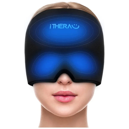 Reusable Ice Head Wrap for Migraine Relief: Flexible Cold Compression Therapy - Gomix Brands Outlet