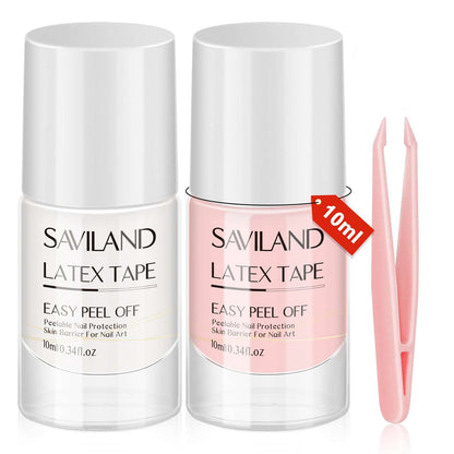 Saviland Peel-Off Liquid Latex Nail Polish Barrier 20ml