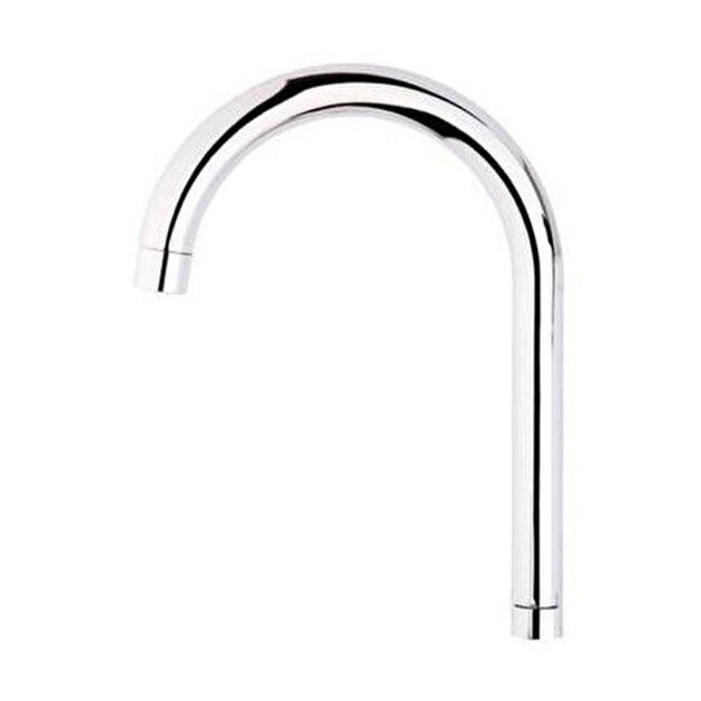 KARE Delta Short Swivel Faucet Pipe - Durable Chrome Sink Spout for Bathroom Kitchen