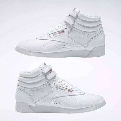 Reebok F/S Hi Women's Classic White High-Top Retro Sneakers for Stylish Comfort