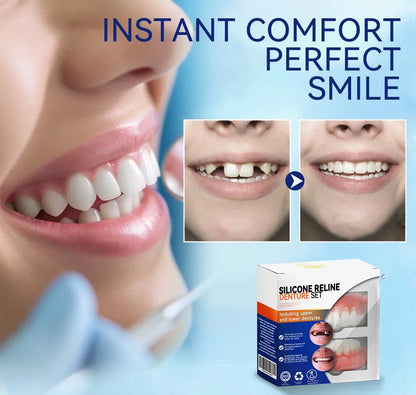 Oralhoe Silicone Reline Denture Set – Comfortable Custom Fit