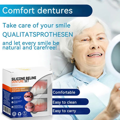 Oralhoe Silicone Reline Denture Set – Comfortable Custom Fit