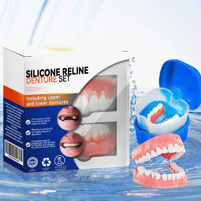 Oralhoe Silicone Reline Denture Set – Comfortable Custom Fit