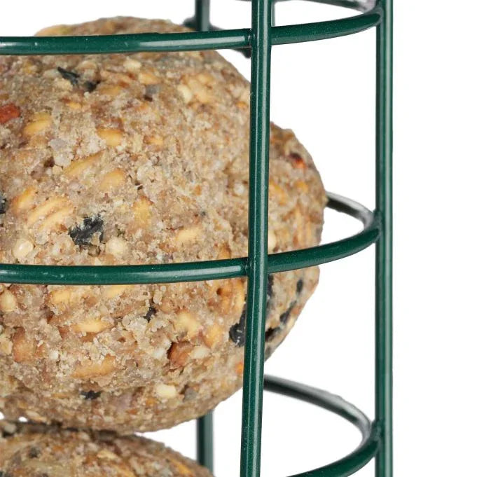Relaxdays Durable Hanging Fat Ball Bird Feeder for Wild Birds - Easy Refill - Gomix Brands Outlet