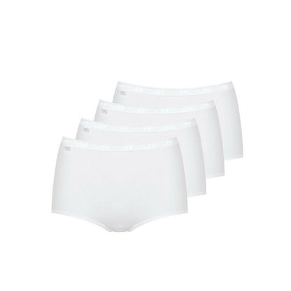 Sloggi Basic+ Maxi Brief 4-Pack High Waist Comfort