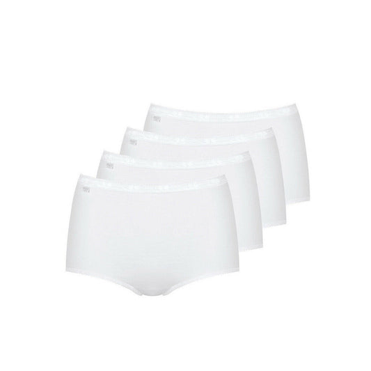 Sloggi Basic+ Maxi Brief 4-Pack High Waist Comfort