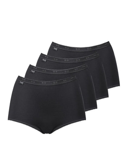 Sloggi Basic+ Maxi Brief 4-Pack High Waist Comfort