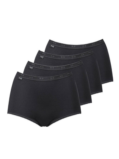 Sloggi Basic+ Maxi Brief 4-Pack High Waist Comfort