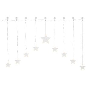 Livarno Home Star LED String Lights: Warm White Indoor Outdoor Decor