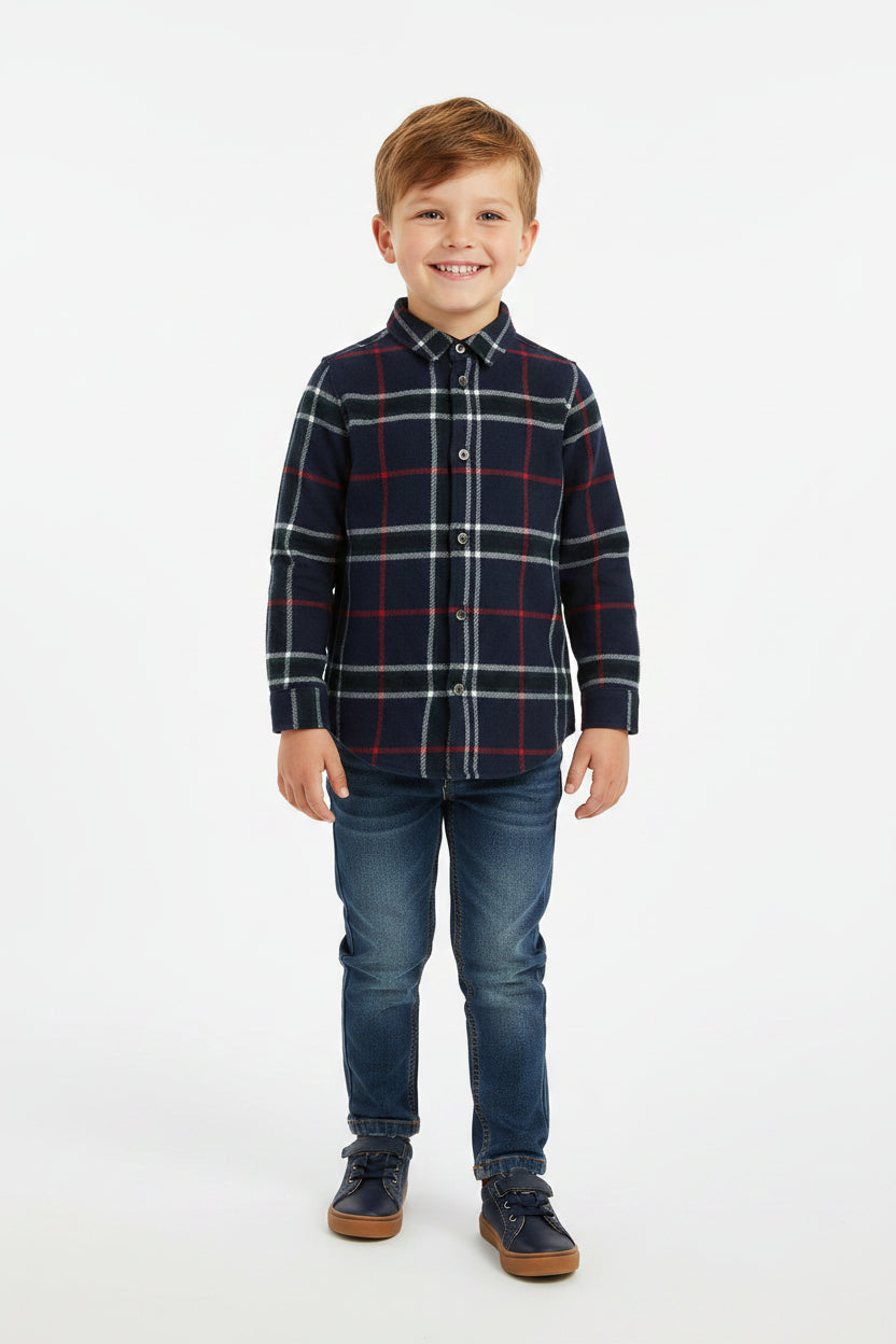 Lupilu Boys' Flannel Shirt