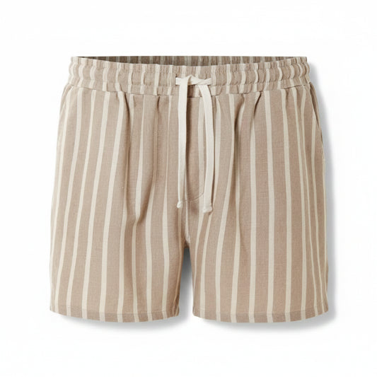 LIVERGY Men's Shorts Beige M (48/50)