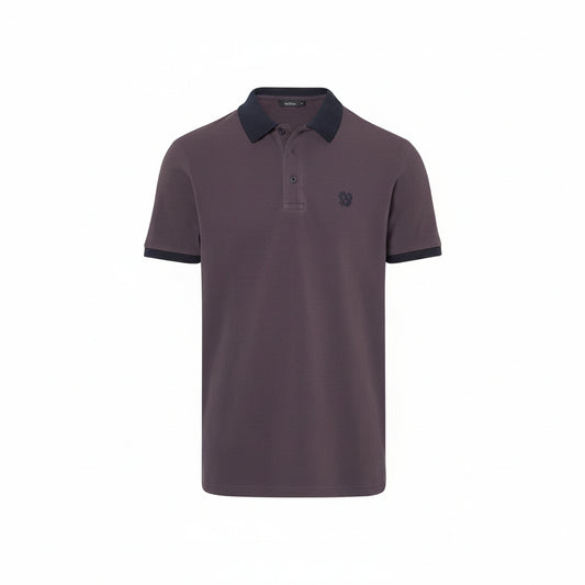 LIVERGY® Men's Polo Shirt Burgundy Size XL 56/58