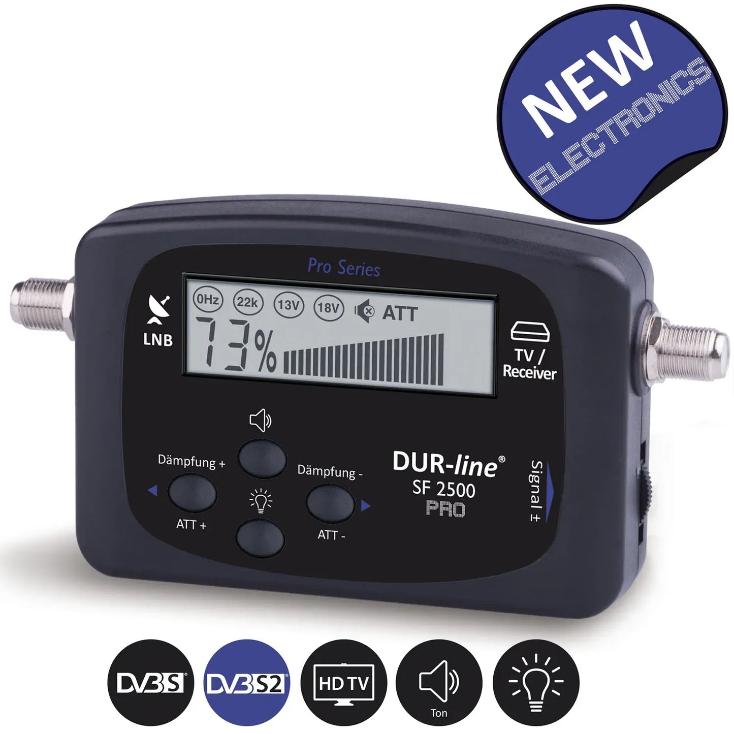 DUR-line SF 2500 Pro Digital Satellite Finder