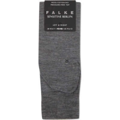 FALKE Berlin Sensitive Socks: Premium Wool Blend, Pressure-Free Toe Comfort
