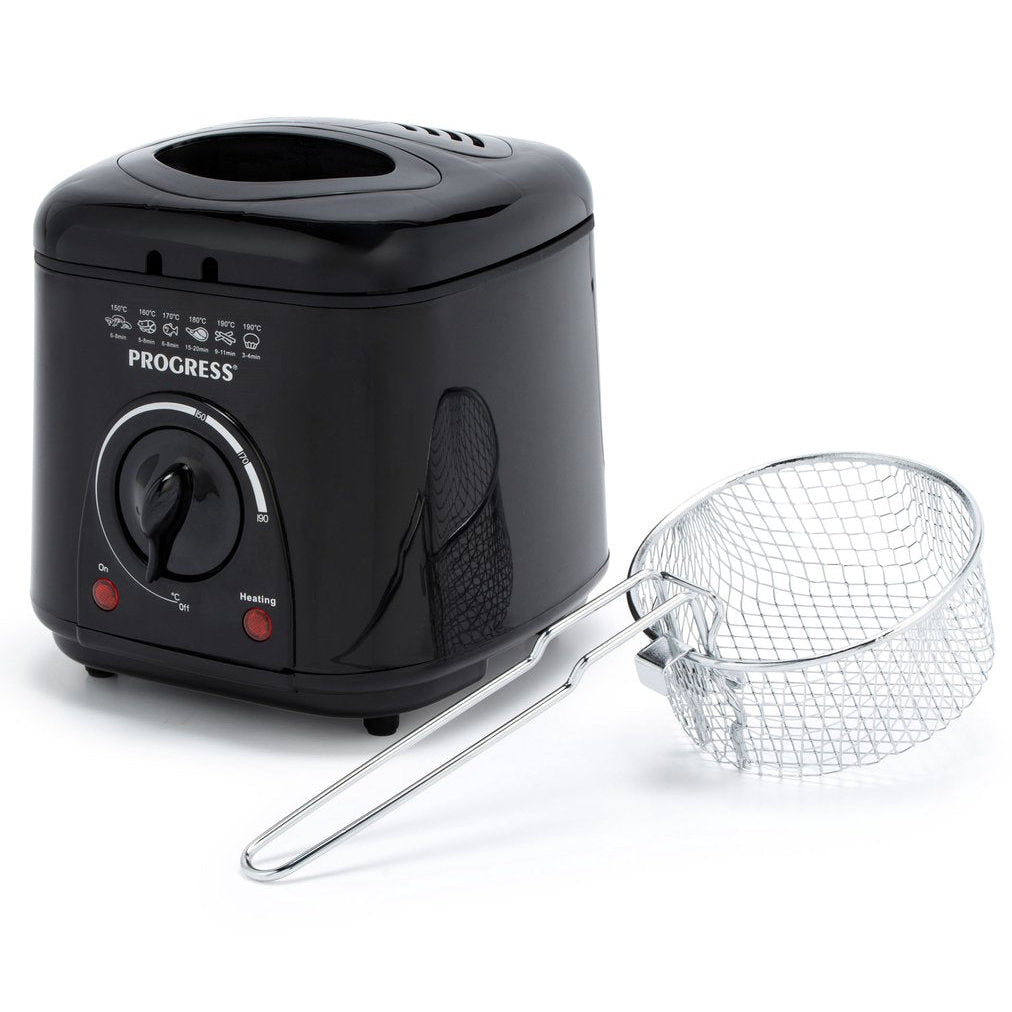Progress Compact Mini Air Fryer 1 Liter Non-Stick Adjustable Temperature