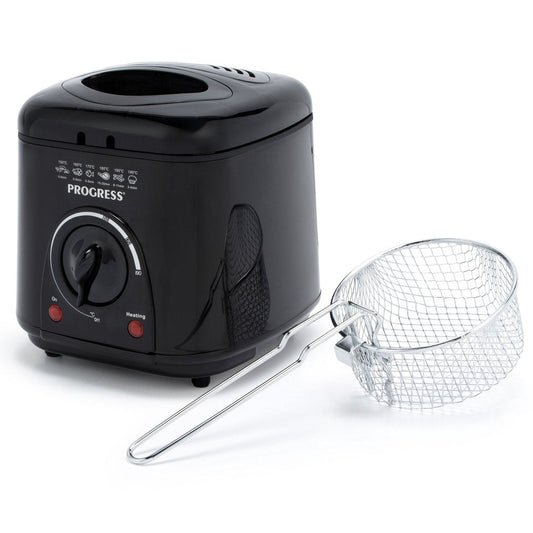 Progress Compact Mini Air Fryer 1 Liter Non-Stick Adjustable Temperature