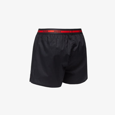 Hugo Boss Men's Premium Cotton Boxer Shorts 2-Pack: Comfort, Style, Logo Waistband