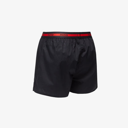 Hugo Boss Men's Premium Cotton Boxer Shorts 2-Pack: Comfort, Style, Logo Waistband