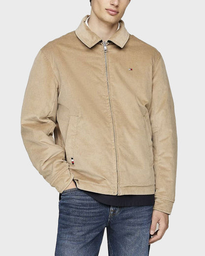 Tommy Hilfiger Ivy Men's Reversible Cotton Blend Jacket - Waterproof, Stylish, Versatile Outerwear