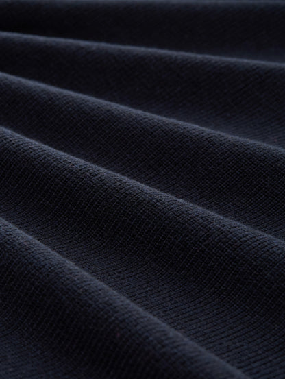 Men's Textured Knit Full-Zip Cardigan Jacket with Stand-Up Collar