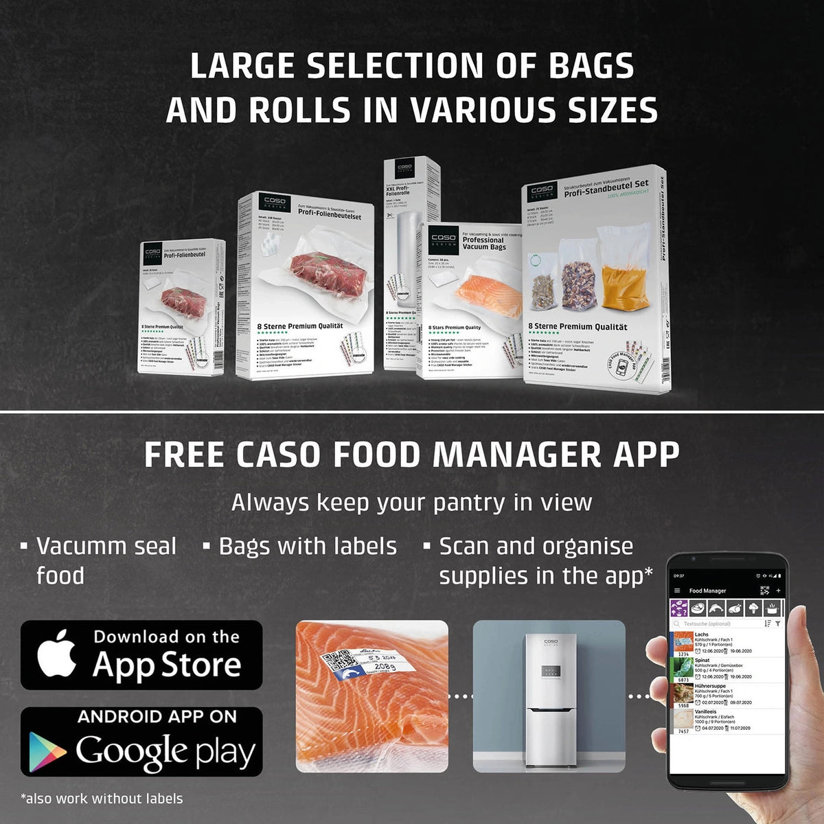 CASO Design VC100 Vacuum Sealer