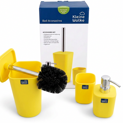 Kleine Wolke Bathroom Accessory Set 4 Pieces Ceramic