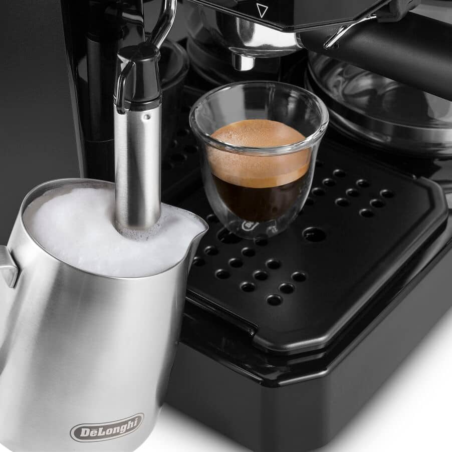 DeLonghi BCO411.B Combi Coffee Maker Black 0132504018