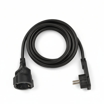Brennenstuhl 3m Heavy Duty Black PVC Power Extension Cord
