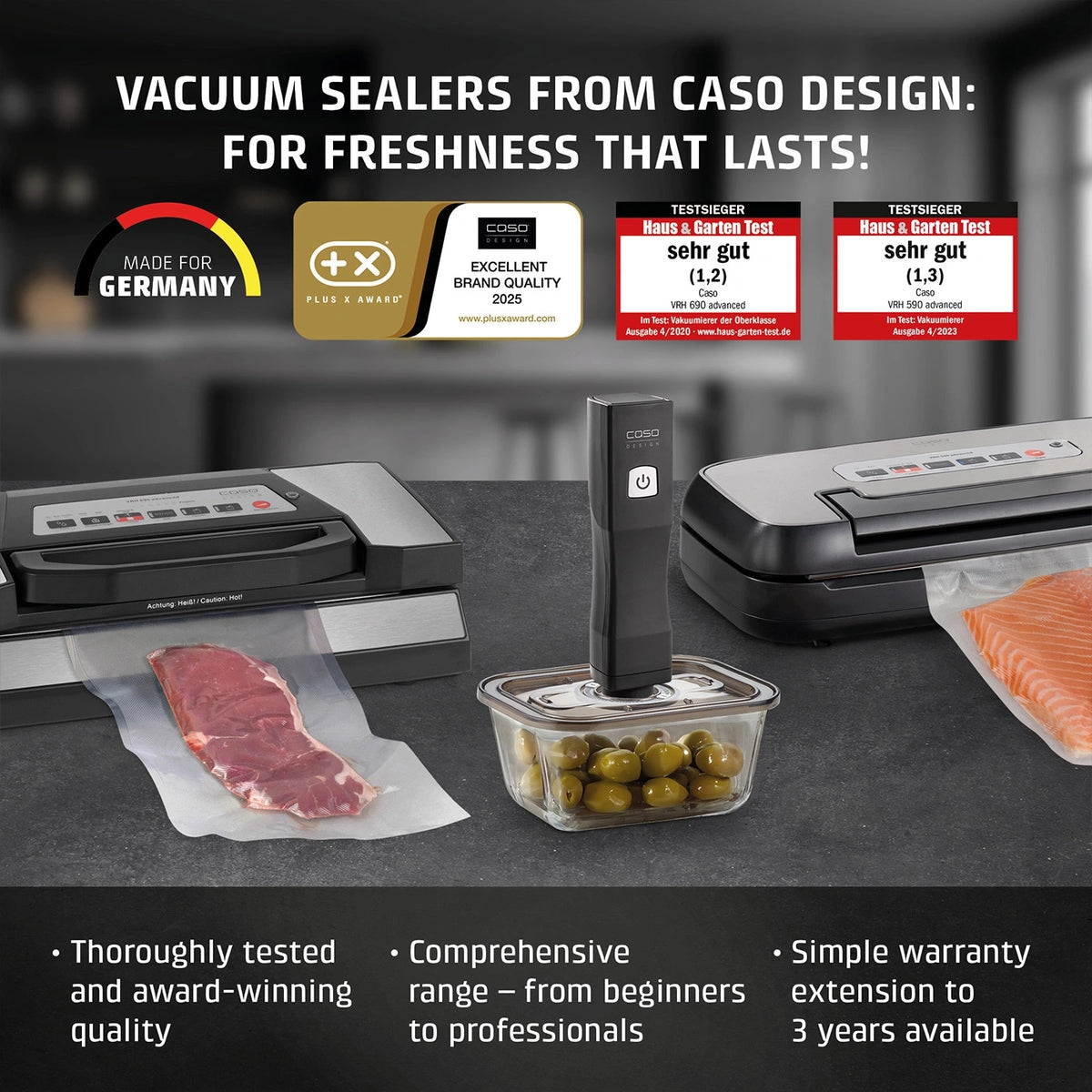 CASO Design VC100 Vacuum Sealer