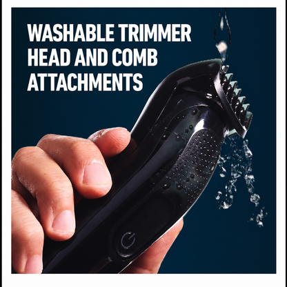 King C. Gillette Braun Beard Trimmer with Lifetime Sharp Blades