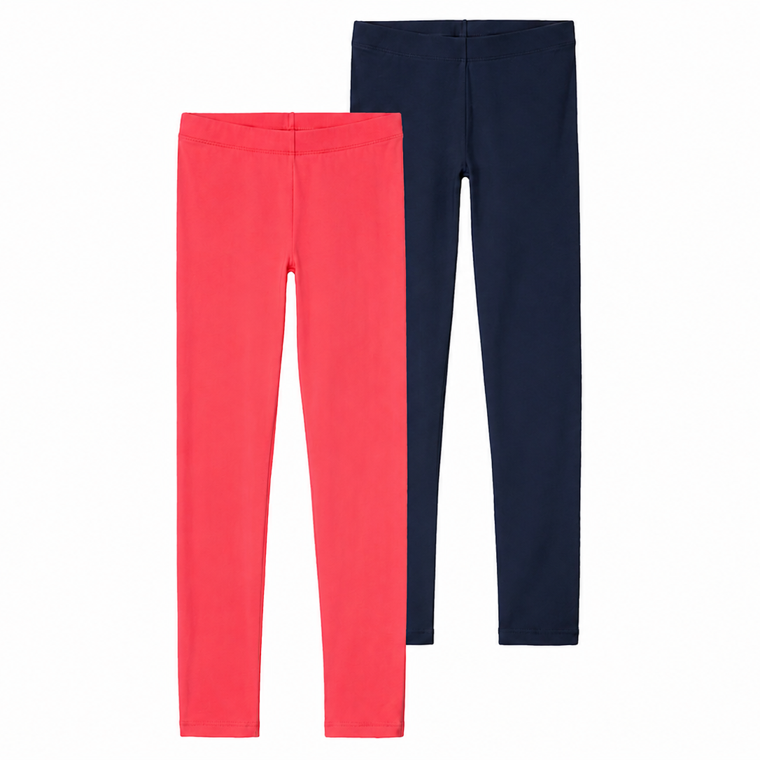 pepperts!® Leggings Comfortable Elastic Waistband - Set of 2